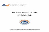 BOOSTER CLUB MANUAL - avdistrict.org · Booster Club Basic Requirements Booster clubs are parent organizations formed primarily to assist student groups with obtaining resources for