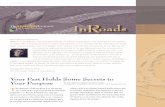 In oads R - Hudson Institute of Coaching · oads 1 VOLUME 1 - NO.1 Dear LifeLaunch Participant, Welcome to the InRoads, a quarterly publication for our LifeLaunch participants. This