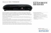 Epson EH-TW6600 - beamer-discount.de · Epson EH-TW6600 DATENBLATT Dieser kompakte 3LCD-Projektor von Epson bietet sowohl 2D- als auch 3D-Bilder in Full HD-Qualität. Er sorgt für