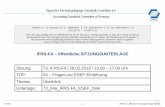 Deutsches Rechnungslegungs Standards Committee e.V ... · PDF file- Data Type Registry 1.x - Functions Registry 1.0 - Link Role Registry 2.0 - Link Role Registry 1.0 - Units Registry