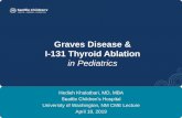 Graves Disease & I-131 Thyroid Ablation · Graves Disease & I-131 Thyroid Ablation in Pediatrics Hedieh Khalatbari, MD, MBA Seattle Children’s Hospital University of Washington,