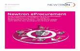 Newtron eProcurement · SRM EDI EDI ServiceseSourcing eProcurement eSourcing eSourcing UREMENT Newtron eProcurement Multi-Lieferanten-Kataloglösung mit komfortablen Suchfunktionen