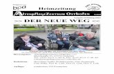 Ausgabe Frühling 2013 DER NEUE WEG · PDF fileHeimzeitung Ausgabe Frühling 2013 >> DER NEUE WEG