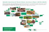 Multi-Sectoral Nutrition Action Plan 2018-2025 - afdb.org · in nutrition to harness brain power, ... clear double objective of improving human nutritional status, while achieving