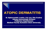 2. ATOPIC DERMATITIS.ppt [Read-Only] - ocw.usu.ac.idocw.usu.ac.id/.../mk_aia_slide_atopic_dermatitis.pdf · Atopic dermatitis Definition An inflammatory skin disorder 2 characterized