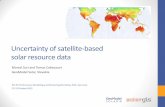 Uncertainty of satellite-based solar resource data · Uncertainty of satellite-based solar resource data Marcel Suri and Tomas Cebecauer GeoModel Solar, Slovakia 4th PV Performance