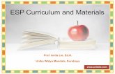 2. ESP Curriculum n Materials - WordPress.com file02.01.2017 · ESP Curriculum and Materials Prof. Anita Lie, Ed.D. Unika Widya Mandala, Surabaya