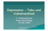 DepressionDepression –– Tabu und Tabu und Volkskrankheit · (Daten des Bundesamtes für Statistik/Gesundheitsberichterstattung des Bundes) 10733 1385 507 792 5927 Akademie für