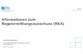 Informationen zum Regelermittlungsausschuss (REA) · 2. einem normativen Dokument, soweit dieses ganz oder teilweise von der Europäischen Kommission für entsprechend anwendbar erklärt