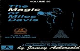 duhoviki.ru 50 - The Magic Of Miles/The... · VOLUME 50 Magic Miles Da vis OUR PLAY-A-LONG PLAY-A-LONG Book & Recording Set Nardis Joshua So What Blues Eighty One Blue In Green Milestones