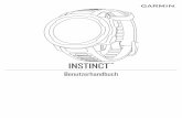 Benutzerhandbuch INSTINCT - static.garmin.comstatic.garmin.com/pumac/Instinct_OM_DE.pdf · Einführung WARNUNG Lesen Sie alle Produktwarnungen und sonstigen wichtigen Informationen