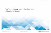 Working at Heights Guideline - education.qld.gov.au · Department of Education Organisational Safety and Wellbeing Reviewed October 2018 V1 Uncontrolled when printed Working at Heights