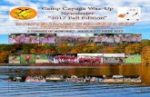 Camp Cayuga Waz-Up Newsletter “2017 Fall Edition”campcayuga.com/images/Newsletters/Oct_17.pdf · Camp Cayuga Waz-Up Newsletter “2017 Fall Edition” Camp Cayuga Business Office: