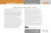 icmq india news-3 · 2 ICMQ India newsletter JUNE 2008 CREDAI NCR – Message from Mr Pradeep Jain, President, CREDAI NCR The initiative of Expo Italia Real Estate