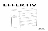 EFFEKTIV Aufbewahrungselement Montageanleitung - IKEA · Title: EFFEKTIV Aufbewahrungselement Montageanleitung - IKEA Author: IKEA Subject: Hier findest du die Montageanleitung für