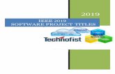 SOFTWARE PROJECT TITLES - Diploma 2017-18 IEEE Projects ... list/Latest-2017-2018-IEEE-Computer-Sceince... · iot applications tew008 wireless system for monitoring and real-time