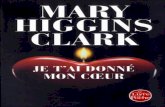Mary Higgins Clark - livrepubpassion.org · 1 C’était le pressentiment d’un drame imminent et non le vent du nord-est qui avait poussé Natalie à regagner le New Jersey dès
