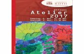 Atelier Offenes 2017 - Landratsamt Roth · Atelier 2017 LANDKREIS ROTH Kultur und Tourismus  Offenes Samstag, 6. Mai, 14-18 Uhr Sonntag, 7. Mai, 11-18 Uhr