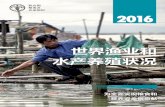 《2016年世界渔业和水产养殖状况》 - fao.org · 目 录 前 言 ii 致 谢 vii 缩略语 viii 第一部分 世界回顾 1 概 述 2 捕捞渔业产量 10 水产养殖产量