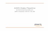 AWS Data Pipeline - Entwicklerhandbuch · AWS Data Pipeline Entwicklerhandbuch Zugriff auf AWS Data Pipeline Datenverarbeitungskapazitäten ist anpassbar. Weitere Informationen erhalten