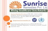 Erection Dysfunction products manufacturing Company - Sunrise Remedies