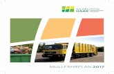 Gemeinde Haar Müllfahrplan2017 V1 · 3 t 3 GELBER SACK/GELBE TONNE Seit 1.10.2015 ist die Firma Remondis für die Abholung der Gelben Säcke und Ton-nen im Gemeindegebiet Haar zuständig.