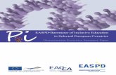 EASPD-Barometer of Inclusive Education in Selected ... · Dienste, University of Siegen (ZPE, DE), Institut d’Education Motrice Charlemagne -Mutualité Française Indre et Loire