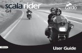 scala rider G4 - cardosystems.com · English 1. INTRODUCTION Congratulations, and thank you for choosing the scala rider G4 Bluetooth® communication system for motorcycle helmets.