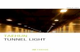 TAEHUN TUNNEL LIGHT - xogjs.dothome.co.krxogjs.dothome.co.kr/download/tunnel lighting.pdf · 터널용 광원비교표 contents ‘큰 밝음’이라는 의미의 태헌은 1986년