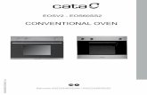 CONVENTIONAL OVEN - buckleyhall.ie · To avoid the risks that are always present when you use an electrical appliance it is important that this appliance is installed correctly and