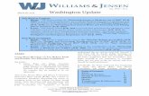 WJ Washington Update - ncpers.org Washington Update 03-28-2014.pdf · Williams & Jensen – Washington Update March 28, 2014 Williams & Jensen, PLLC 701 8th