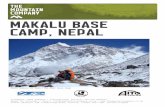MAKALU BASE CAMP, NEPAL - themountaincompany.co.uk · reading our pre trip documents (Trip Dossier, Trip Grading and Trip Reports published on TMC blog) to ensure you have a realistic