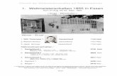 1. Weltmeisterschaften 1955 in Essen - kegeln-total.de Chronik der Weltmeisterschaften auf Scherenbahnen 1. Weltmeisterschaften 1955 in Essen Vom 27.Aug. bis 02. Sept. 1955 ( Gruga