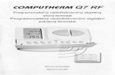COMPUTHERM Q7 RF - bella-pumps.skbella-pumps.sk/pdf_files/computherm_q7rf_navod_sk-cz.pdf · COMPUTHERM Q7 RF izbový termostat s prevádzkovým zapínaním je vhodný na reguláciu