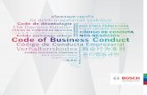 Predgovor Code of Business Conduct - assets.bosch.com · Rad„ mi o pošteno i sa integritetom.“ 12 13 Kako uspostavljamo poslovne odnose Zakon o zaštiti konkurencije i suzbijanju