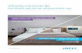 Giải pháp mới và hiện đại cho khách sạn và các phòng khách sạn · phòng hoặc đi ngủ để tắt tất cả đèn • điều chỉnh độ mờ, độ sáng
