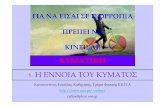 ΚΥΜΑΤΙΚΗ ΗENNOIA ΤΟΥ ΚΥΜΑΤΟΣ - users.uoa.grusers.uoa.gr/~ceftax/lectures/H ennoia tou kymatos.pdf · κάθε χρονική στιγμή t προσφέρει μια
