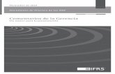 Comentarios de la Gerencia - observatorioifrs.cl IASB/ComentariosGerencia.pdf · gerencia que son necesarios para proporcionar a los usuarios de los informes financieros información
