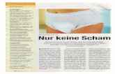 kontinenz-gesellschaft.de · Interview „Der weibliche Beckenboden ist eine Fehlkonstruktion" Professor Dr. Ursula Peschers ist Chefärztin für Gynäkologie mit dem Schwerpunkt