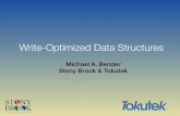 Write-Optimized Data Structures - Stony Brook Universitybender/talks/2012-Bender-Dagstuhl... · NSF Workshop on Research Directions in Principles of Parallel Computing This talk •