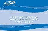 STOTINU KNJIGA SREDNJE EUROPE (2001-2013) - srednja … · ne povijesti, ali i svih ostalih zainteresiranih za povijest hrvatske historiografije u razdoblju nakon Drugoga svjetskog