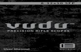 This page left intentionally blank - vuduoptics.com SFP User Manual.pdf · new Vudu riflescope, we will do the following to make it right for you. With this limited lifetime EOTECH