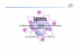 itom · Scripting - Integrated Python programming environment - Almost full Python functionality - Controlling itom by specific Python module Plugins - C++ libraries (e.g. dll) -