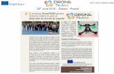 26th June 2016 – Zabzre - Poland - droneteamproject.eu file2015-1-ES01-KA202-015925 Publishes all your DroneTeam activity on facebook/twitter