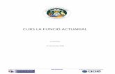 CURS LA FUNCIÓ ACTUARIAL - - Col·legi d´Actuaris de ...actuaris.org/wp-content/uploads/2016/11/Cloenda-LFA.pdf · scope of EIOPA’s final quantitative reporting requirements AFR