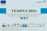 TEMPUS IRIS - hit.ac.il fileProject number 530315-TEMPUS-1-2012-1-IL-TEMPUS-JPGR This project has been funded with support from the European Commission. This publication [communication]