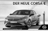 Der neue CorsA-e opel-Team-niedersachsen · Der neue Corsa-e – Serienausstattung – 5 Corsa-e edition ab € 30.650,00 (zusätzlich zu bzw. abweichend von Corsa-e selection) Corsa-e