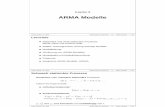 ARMA Modelle - statmath.wu.ac.atstatmath.wu.ac.at/.../mmwi-finmath/Aufbaukurs/handouts/handout-9-ARMA.pdf · Mittels ARMA-Modellen können alle (schwach-) stationären Prozesse dargestellt