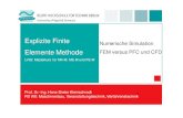 Explizite Finite Numerische Simulationpublic.beuth-hochschule.de/~kleinsch/Expl_FEM/Expl_FEM_LV02_Num_Sim... · Beuth Hochschule für Technik Berlin, FB VIII, Prof. Dr. Kleinschrodt,