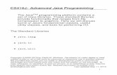 CS410J: Advanced Java Programming - web.cecs.pdx.eduwhitlock/pdf/coreAPI.pdf · java.lang.RuntimeExceptions are often thrown by the Java Virtual Machine’s runtime system Called